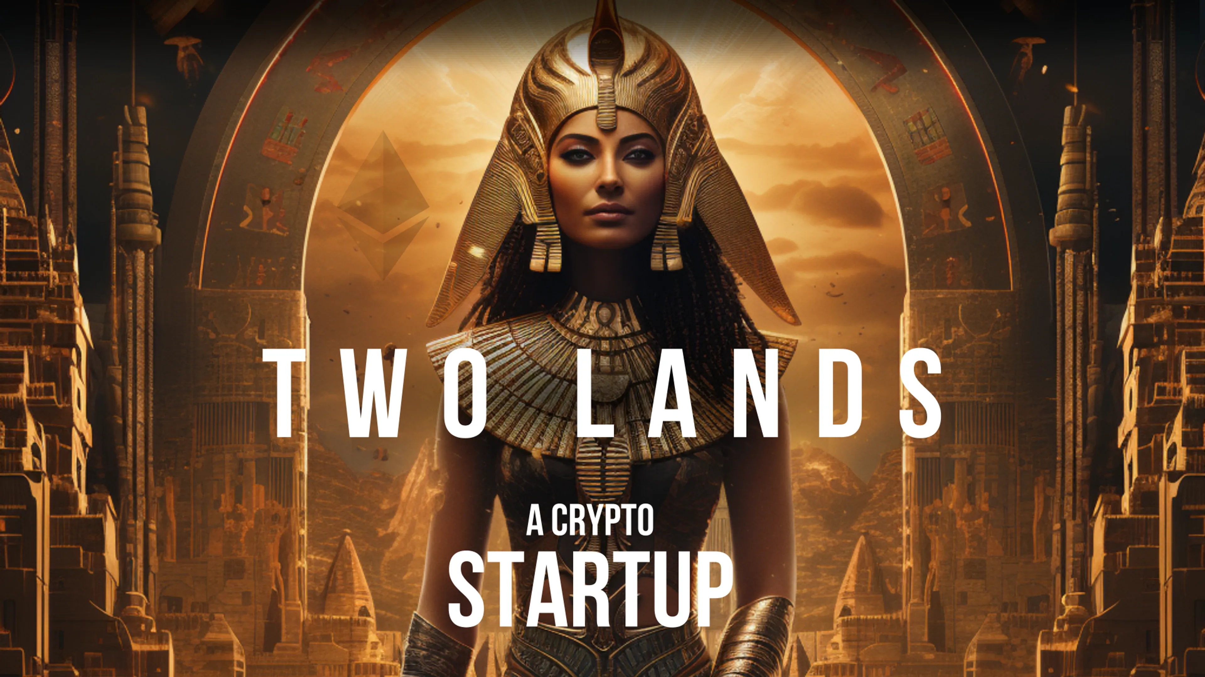 Two Lands: A Crypto Startup poster